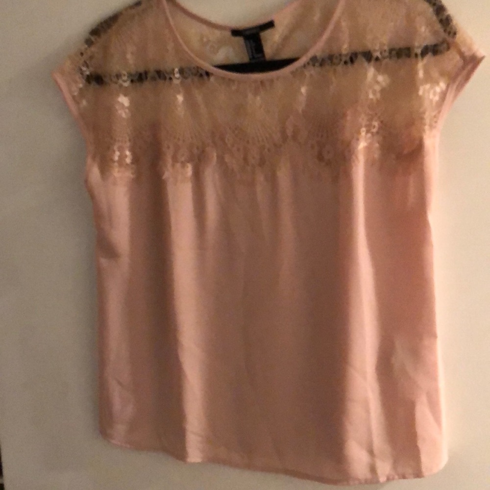 Blush blouse